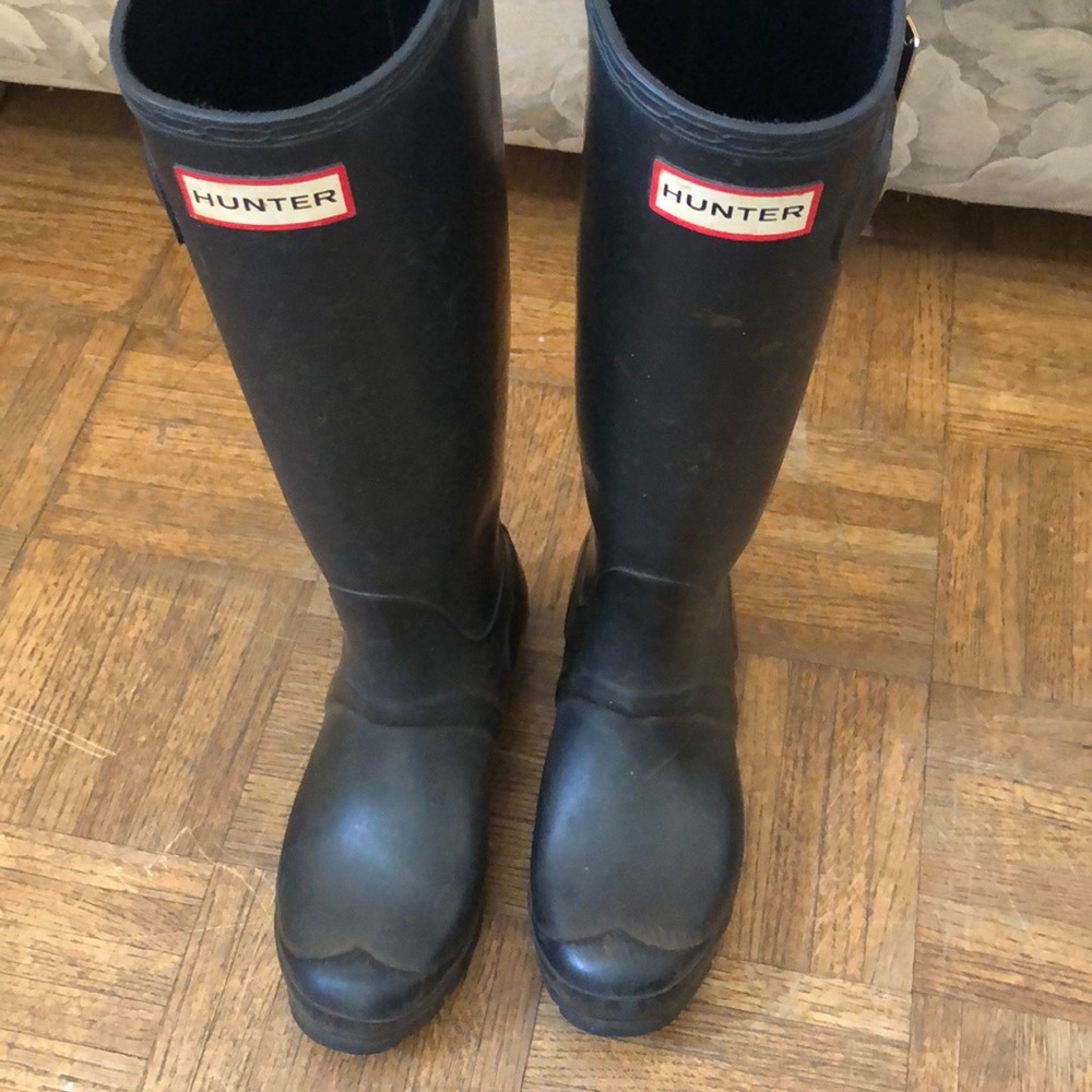 Hunter rain boots Tall